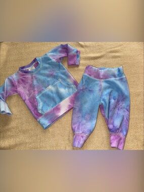 Too cute Tie-Dye Matching Set 3m